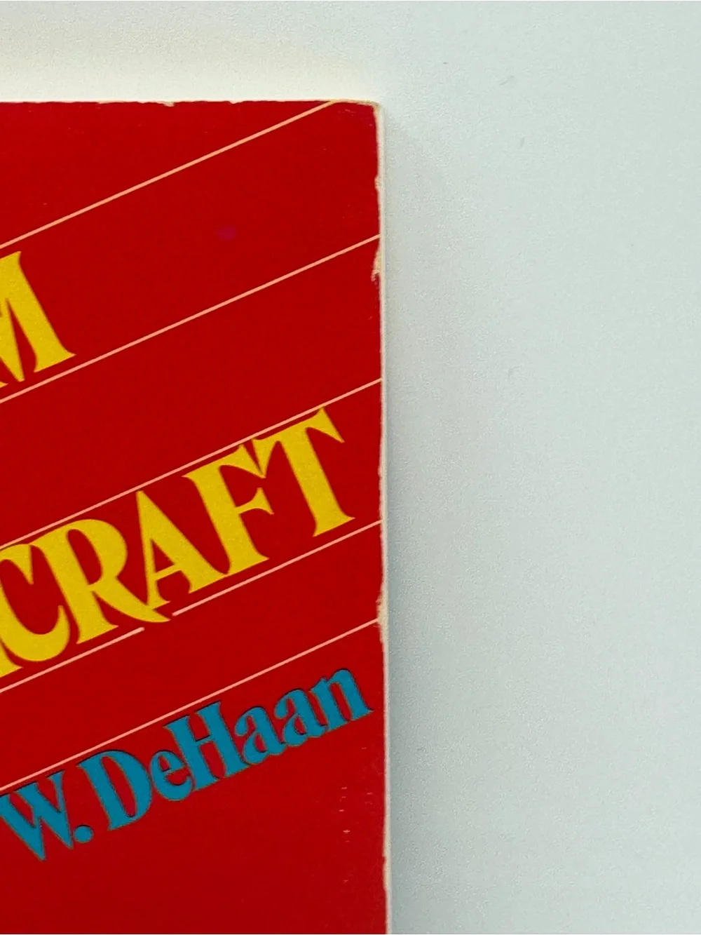 Satan Satanism and Witchcraft by Richard W. DeHaan (1972, Paperback Book)